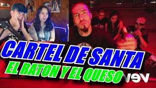 CHILENOS REACCIONAN A CARTEL DE SANTA  El Ratón y el Queso Video [upl. by Ahsemo]