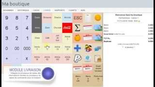 Caisse enregistreuse  Commandes avec livraison [upl. by Asik587]