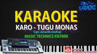 Karaoke Tugu Monas Karo Technics KN7000 HD Quality Video Lirik Tanpa Vocal 2018 [upl. by Zere950]