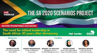 GGA The Need for Ethical Leadership in South Africa 30 Years After Democracy [upl. by Odlanier159]