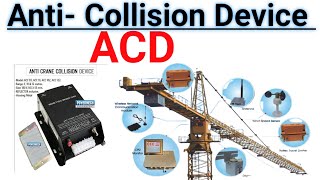 What is ACD  Anti Collision Device   Tower crane ACD Work  Why ACD is Important  ACD [upl. by Sabelle734]