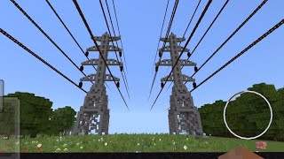 New Powerline Towers And Suburban House [upl. by Fayette]