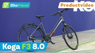 Koga F3 80  BikeFriend Productvideo [upl. by Llered]