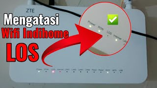 3 Cara Mengatasi Wifi Indihome LOS Merah Tidak Ada Internet [upl. by Lamag824]