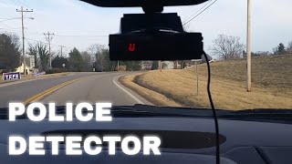 The Valentine One Radar Detector IN ACTION [upl. by Rednaeel]