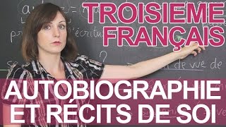 Autobiographie et récits de soi  Français  3e  Les Bons Profs [upl. by Lazes]