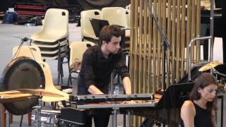 quotDIci et dAilleursquot  pour 3 percussionnistes solistes et orchestre symphonique [upl. by Hutchins]