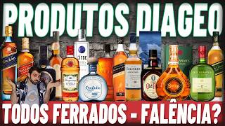 ALERTA Johnnie Whalker Buchanans Old Parr e Diageo falindo [upl. by Allerim]