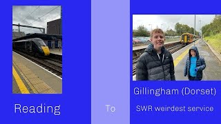 Reading to Gillingham SWR weirdest service [upl. by Sagerman438]