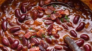 Southern Baked Beans with BACON [upl. by Soule338]