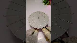 Rotating light using DC motor shorts diy diwali [upl. by Shimkus429]