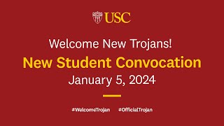 USC Spring New Student Convocation 2024 [upl. by Aelat]