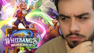 Welcome to Whizbangs Workshop  Hearthstone Newest Expansion [upl. by Glenna236]