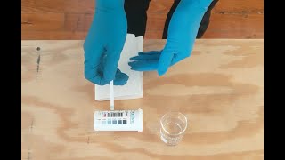 How to Use Peracetic Acid Test Strips 0160ppm [upl. by Leahcar]