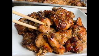 Baked Honey Garlic Chicken [upl. by Ardnu129]