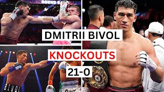 Dmitrii Bivol 210 All Knockouts amp Highlights [upl. by Sam]