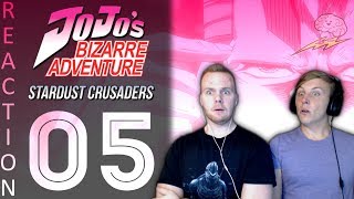 SOS Bros React  JoJos Bizarre Adventure Part 3 Episode 5  Avdol vs Polnareff [upl. by Ut]