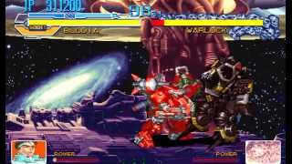 Arcade Longplay 382 Cyberbots Fullmetal Madness [upl. by Anaiuq]