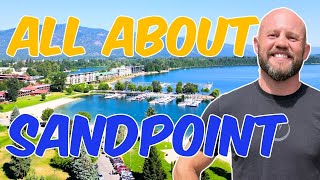 Google Maps Tour of Sandpoint Idaho  Moving to Sandpoint ID  Living in Sandpoint Idaho [upl. by Suivatco]