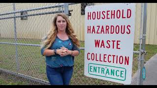 Hazardous Waste Collection with Kali Hiemier Okaloosa County Environmental Resource Coordinator [upl. by Frannie]