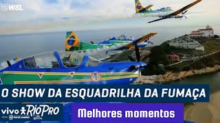 Esquadrilha da fumaça vivo rio pro wsl Saquarema [upl. by Medea]