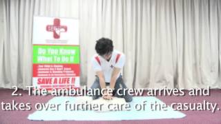 CPR amp AED Video  Singapore Emergency Responder Academy First Aid and CPR Training [upl. by Annaerdna]