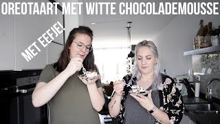 Oreotaart met witte chocolademousse  OhMyFoodness [upl. by Naihs959]