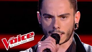 Queen – The Show Must Go On  Maximilien Philippe  The Voice France 2014  Quarts de finale [upl. by Eniamaj]