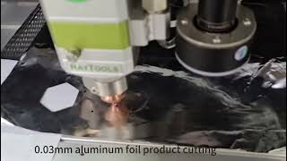 Precision Flat Cutting of UltraThin Aluminum Foil [upl. by Ladin503]