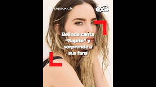 Belinda canta “Sapito” y sorprende a sus fans [upl. by Leventis]