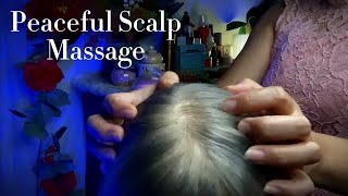 ASMR Scalp Check For Relax your Mind  Peaceful Scalp Massage  No Talking 😴💤🥱 [upl. by Acie]