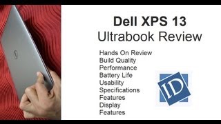 Dell XPS 13 Ultrabook Review Performance Build Features and Battery Life [upl. by Conners]