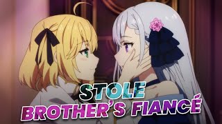 She Steals Her Brothers Fiance for Herself A Yuri Isekai  Anime Recap [upl. by Arnuad]