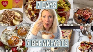 What a Dietitian Eats in a Week for the Best Meal of the Day Easy Healthy Breakfast Ideas [upl. by Modestine]