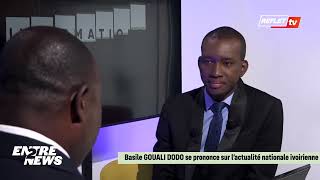 ENTRETIEN EXCLUSIF avec Basile GOUALI DODO et débat sur la candidature de Jean Louis Billon CIDIQ [upl. by Ayekram]