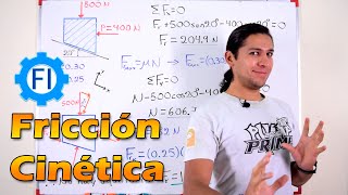 Fricción Estática y Cinética  Salvador FI [upl. by Enimsaj640]