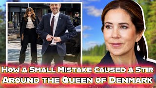 How a Small Makeup Mishap by Queen Mary of Denmark Became the Talk of the Media and Fashion Circles [upl. by Annawal]