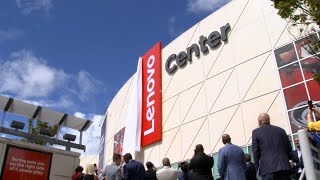 Lenovo Center look revealed as Caniacs Wolfpack fans gear up for new season [upl. by Elokkin]