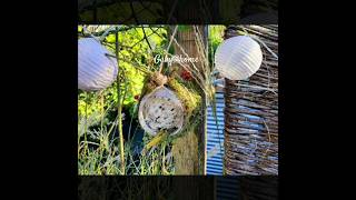 Vogelfutter Stelle herbstlich dekorativ gestalten diy meisen vogelfutter futterplatz garden [upl. by Erimahs]