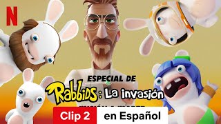 Especial de Rabbids La invasión  Misión a Marte Clip 2  Tráiler en Español  Netflix [upl. by Deane208]