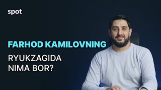 Farhod Kamilovning ryukzagida nima bor [upl. by Verena]