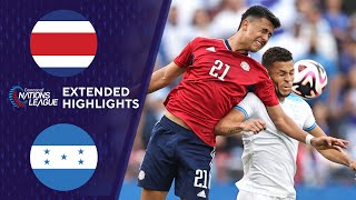 Costa Rica vs Honduras Extended Highlights  CONCACAF Nations League  CBS Sports Golazo [upl. by Neff]