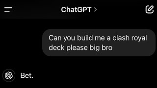 I asked ChatGPT to build my deck [upl. by Isidoro545]