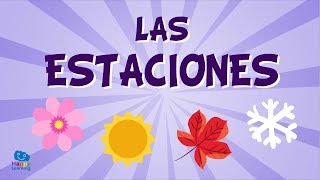 The Seasons in Spanish for Children  Educational Videos for Kids [upl. by Josefa174]