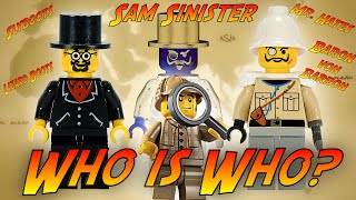 Sam Sinister Switcheroo The History of LEGO Adventurers Names [upl. by Ashlen]