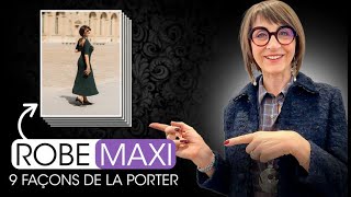 9 façons de porter la robe maxi [upl. by Rem]