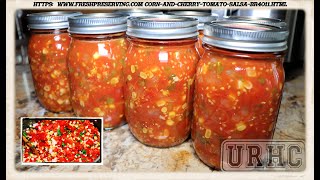 Corn and Cherry Tomato Salsa [upl. by Dituri]