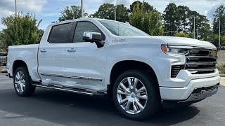 2025 Chevrolet Silverado 1500 High Country Walkaround Review And Features [upl. by Naillil]