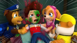 Paw Patrol Ultimate Rescue  RYDER turned into a zobie  Very Sad Story  Rainbow Friends 3 [upl. by Clyde]