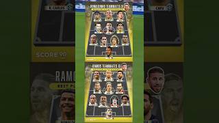 The Best Lineup Teammates Of All Time Could It Be Ronaldinho Or Ramos🤔🐐 [upl. by Marcus]